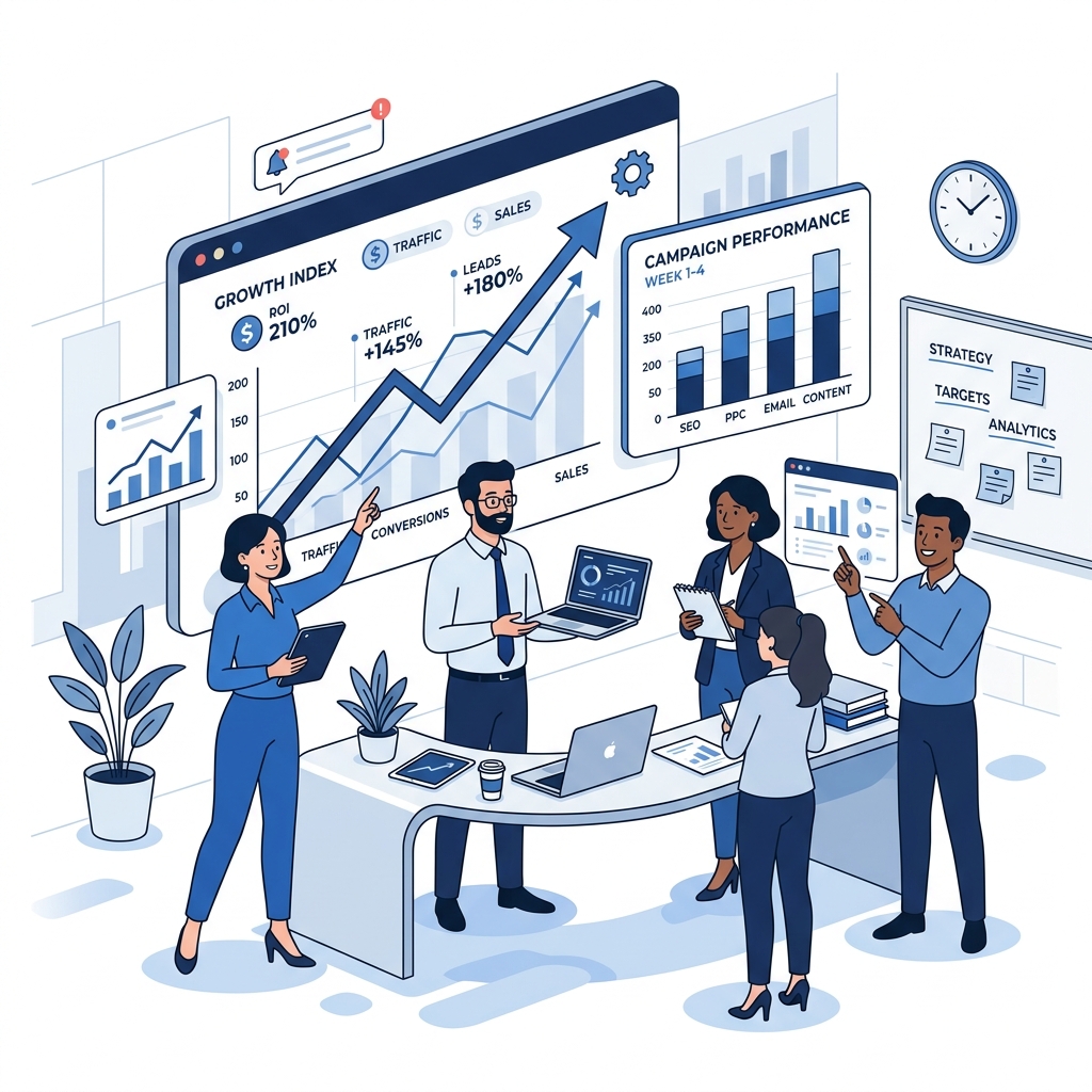 About Us Digital Marketing Consultation